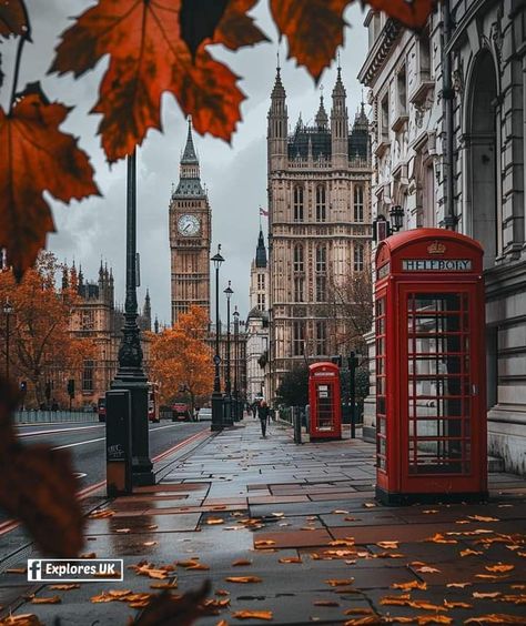 London City View, London Phone Booth, London Wallpaper, England Aesthetic, Aesthetic London, London Vibes, London Dreams, London Baby, London Aesthetic