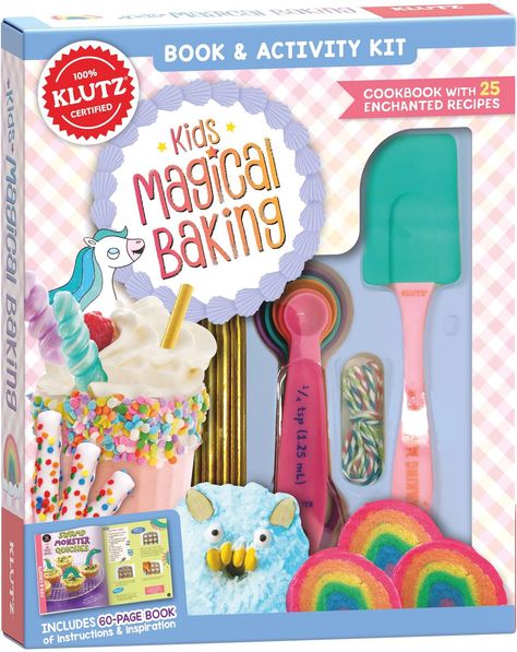 Klutz Kids Magical Baking Activity Kit Pretzel Wands, Blueberry Milkshake, Cake Magic, Magical Theme, Kid Chef, Enchanted Castle, Baking Book, Castle Cake, Baking Kit