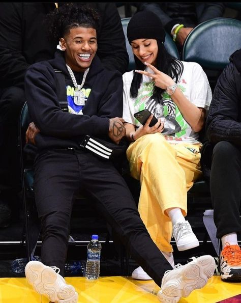 Jalen Green And Breah Hicks, Nba Couples, Nba Wife Aesthetic, Basketball Wife Aesthetic, Nba Wife, Basketball Wife, Basketball Couples, Jalen Green, Sporty Outfits Men