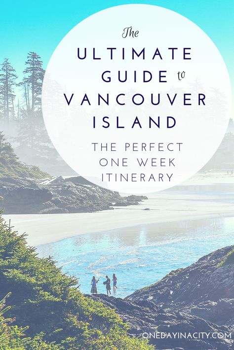 The ultimate guide to Vancouver Island in British Columbia. Details for the best one-week road trip around Vancouver Island with tips on the top things to see and do, including where to stay and eat in Tofino, Parksville, and Victoria. #britishcolumbia #vancouverisland #tofino #beautifulplaces Travel Vancouver Island, British Columbia Travel, Vancouver Travel, Canada Travel Guide, Totem Poles, Canadian Travel, Canada Road Trip, Us Road Trip, Island Travel