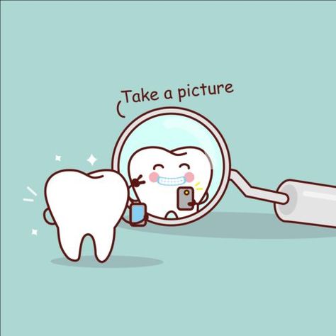 Cute cartoon tooth design vector 01 - https://www.welovesolo.com/cute-cartoon-tooth-design-vector-01/?utm_source=PN&utm_medium=welovesolo59%40gmail.com&utm_campaign=SNAP%2Bfrom%2BWeLoveSoLo Dentist Social Media, Cartoon Tooth, Dental Quotes, Tooth Cartoon, Dental Spa, Dental Posts, Tooth Brushing, Kedokteran Gigi, Dental Jokes