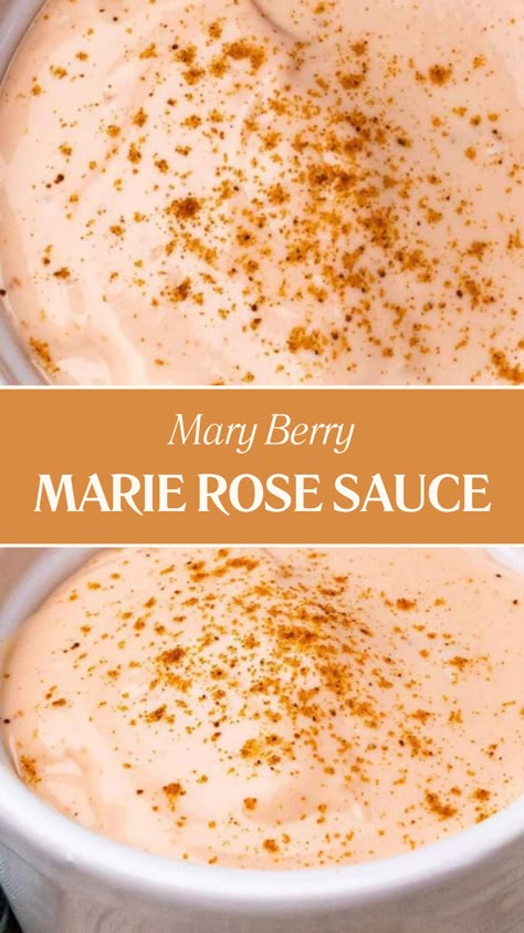 Mary Berry Marie Rose Sauce