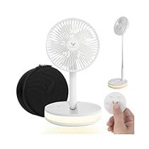 Camping Fan, Rechargeable Fan, Run Time, Portable Fan, Air Quality, Led Lighting, Battery Operated, Home Decor Furniture, Home Kitchen