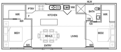 2 Bed Granny Flat, Mother In Law Suite Floor Plans 2 Bedroom, Small Flat Floor Plan, 2 Bed Granny Flat Plans, Granny Pad Floor Plans, 2 Bed 2 Bath Granny Flat, Two Bedroom Pool House Floor Plans, Granny Flat Plans 2 Bedroom 2 Bathroom, Granny Flat Plans 2 Bedroom Cottage