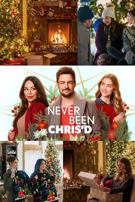 "Never Been Chris'd" is Hallmark Countdown to Christmas 2023 movie starring Janel Parrish, Pascal Lamothe-Kipnes, and Tyler Hynes. Hallmark Christmas Movies 2023, Movies Aesthetic Wallpaper, Christmas Movie Countdown, New Year Movies, Cassandra Troy, Movies Must Watch, Christmas Movies Aesthetic, Movie Countdown, Christmas Hallmark Movies