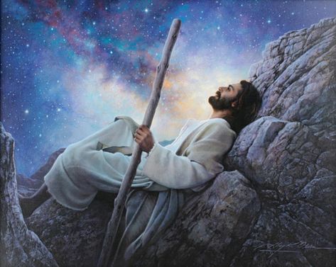 7 Stunning LDS Art Pieces (and the Powerful Stories Behind Them) - LDS Living Greg Olsen Art, Greg Olsen, Night Sky Painting, Lds Art, Diamond Paint, Gems Art, Unique Paintings, Art Kits, The Night Sky