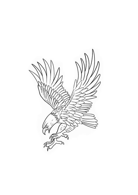 Eagle Line Art Tattoo, Simple Eagle Tattoo, Golden Eagle Tattoo, Eagle Tattoo Men, Eagle Line Art, Eagle Neck Tattoo, Eagle Tattoo Designs, Eagle Tattoo Design, Eagle Sketch