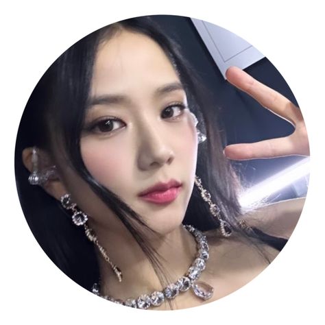 blackpink jisoo circle icon Jisoo Circle Icon, Circle Icon, Kpop Stickers, Blink Book, Blackpink Jisoo, Soulmate, New Era, Black Pink, Pink