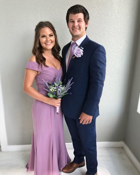 Navy Suit With Lilac Tie, Navy Blue Suit With Lilac Tie, Navy And Wisteria Wedding, Navy Suit With Purple Shirt, Navy And Lavender Groomsmen, Navy Suit With Lavender Tie, Navy Suit With Purple Tie, Navy Suit Lavender Tie, What Color Dress Goes With Navy Suit