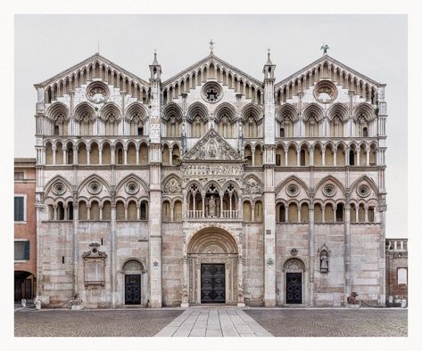 Markus Brunetti, Ferrara Italy, Architecture Baroque, Houses Of The Holy, Romanesque Architecture, Gothic Cathedrals, Religious Architecture, Cathedral Church, Baroque Architecture