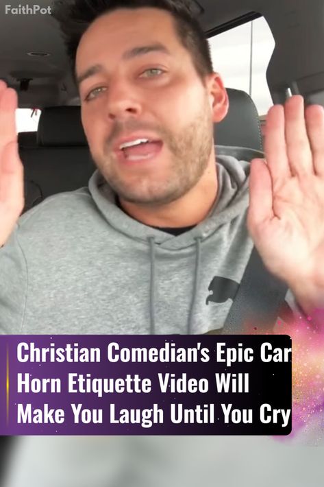 Christian Comedy, John Crist, Singing Funny, Comedian Videos, Music Funny, Car Horn, Funny Jokes For Adults, Laugh Out Loud, Motorcycle Engine