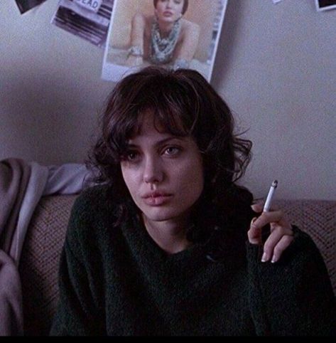 Girl Interrupted, Angelina Jolie, My Aesthetic, Pretty People, Actors, My Saves, Film, Celebrities, Makeup