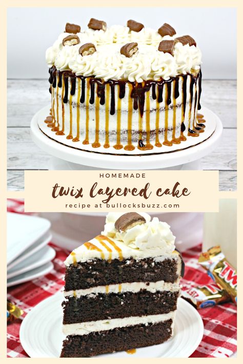 Twix Cake Ideas, Twix Cake Birthday, Twix Cake, Twix Candy, Twix Chocolate, Candy Bar Cake, Triple Chocolate Cake, Summer Popsicles, Yummy Deserts