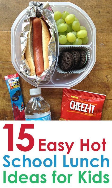 Hot School Lunch Ideas, Hot Lunch Ideas, Hot School Lunch, Hot Lunches, School Lunch Ideas For Kids, Kindergarten Lunch, Lunch Ideas For Kids, Easy School Lunches, Hot Lunch