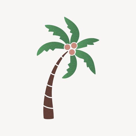 Coconut tree clipart, botanical illustration vector | free image by rawpixel.com / pangrum Palm Tree Vector Illustration, Coconut Tree Clipart, Palm Tree Coconut, Coconut Vector, Palm Tree Vector, Tree Palm, Tree Vector, Tree Clipart, Yoga Moves