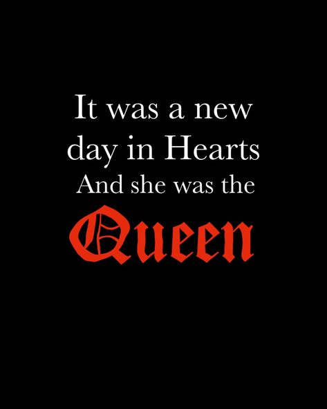 Mind Of A Queen Heart Of A Warrior, The Queen Of Hearts Aesthetic, Hatta Heartless, Queen Of Hearts Quotes, Heartless Fanart, Queen Of Hearts Aesthetic, Catherine Pinkerton, Heartless Aesthetic, Heartless Book