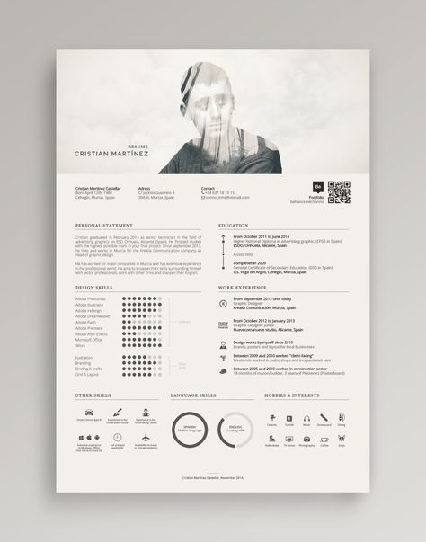 Architecture Resume, Curriculum Vitae Design, Portfolio D'architecture, Cv Website, Architect Resume, Cv Design Professional, Cv Original, Cv Inspiration, Graphic Design Cv