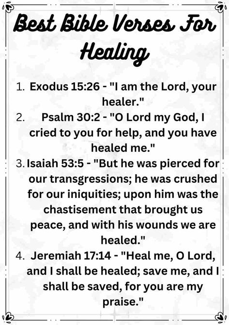 Bible Verses For Healing Bible Passages For Healing, Bible Verses About Healing Strength, Encouraging Bible Verses For Healing, Healing Bible Verses Strength, Bible Verse For Healing Sickness, Healing Bible Verses Health, Bible Verses For Health And Healing, Bible Verses On Healing, Scripture For Healing