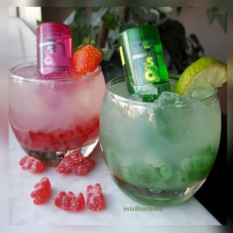 Watermelon Mixed Drinks, Smirnoff Sours, Smirnoff Watermelon, Lime Garnish, Shake Strawberry, Drinks Vodka, Alcoholic Punch, Alcholic Drinks, Homemade Items