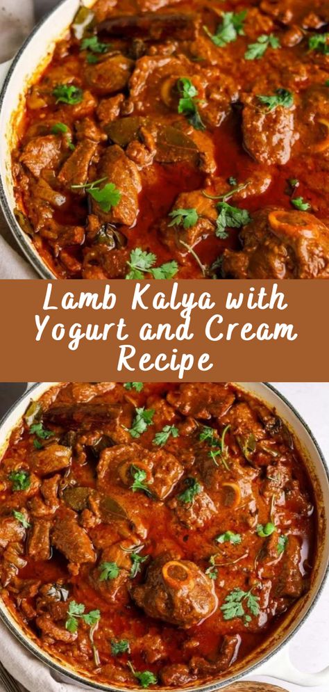 Lamb Kadai Recipe, Pakistani Lamb Recipes, Recipes Using Yogurt Dinner, Indian Meat Recipes, Lamb Pieces Recipes, Indian Food Recipes Lamb, Lamb Curry Recipes Indian, Recipes With Lamb, Lamb Recipes Indian