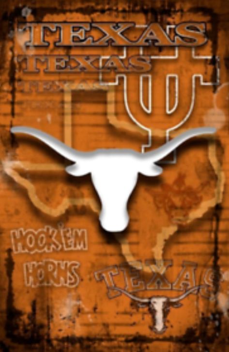 Texas Longhorns Football Logo, Texas University Longhorns, Poster University, University Of Texas Football, Longhorn Football, Texas University, Texas Longhorns Logo, Rip Dad, Texas Poster