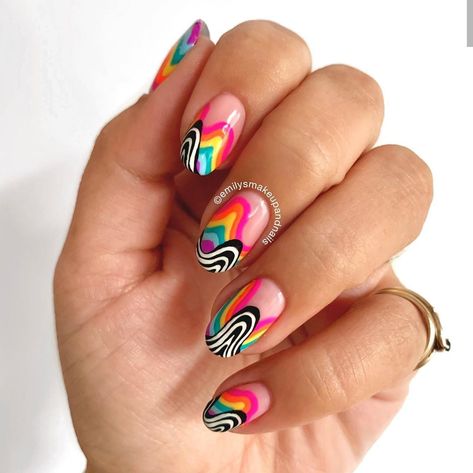 Pink And Green Nail Designs, Swift Nails, Summer Nails Coffin, Nail Ideas Acrylic, Best Summer Nails, Summer Nails Designs, Acrylics Nails, Glossy Nails, Acrylic Nail Ideas