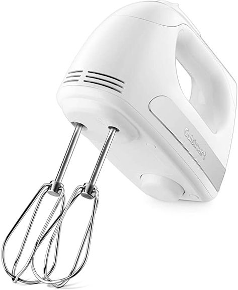 Cuisinart HM-3 Power Advantage 3-Speed Hand Mixer, White Hand Mixers, Handheld Mixer, Electric Hand Mixer, Hand Mixer, Hand Blender, Dc Motor, Small Appliances, Cool Things To Buy, 3 D