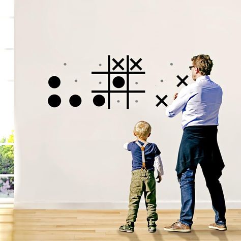 PRICES MAY VARY. Interactive Wall Fun: Turn your walls into a playground with this magnetic tic tac toe game! Perfect for playrooms, it sparks creativity and laughter for kids and adults alike. Kid-Safe Design: Crafted from lightweight, durable felt, it's gentle on walls and little fingers. Say goodbye to sharp corners and hello to worry-free playtime! Versatile Decor Delight: Whether it's the playroom, hallway, bedroom, living room or basement, this game adds charm and character to any space. I Playroom Hallway, Playroom/living Room, Play Wall, Game Room Wall Art, Wall Game, Office Wall Decals, Interactive Walls, Wall Art For Bedroom, Art For Bedroom