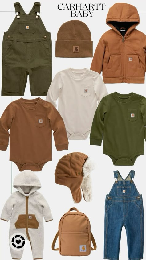 Infant clothes Infant Carhartt Carhartt baby clothes Fall baby clothes Winter infant clothes  Infant bibs    Follow my shop @taylorevans on the @shop.LTK app to shop this post and get my exclusive app-only content!  #liketkit #LTKSeasonal #LTKkids #LTKfindsunder50 @shop.ltk Carhartt Toddler Boy Outfit, Baby Boys Outfit Ideas, Baby Boy Neutral Outfits, 3-6 Month Baby Boy Clothes, Baby Boy Carhartt Outfits, Baby Carhartt Outfit, Baby Boy Outfits Aesthetic, Baby Boy Clothes Aesthetic, Baby Boy Style Newborn