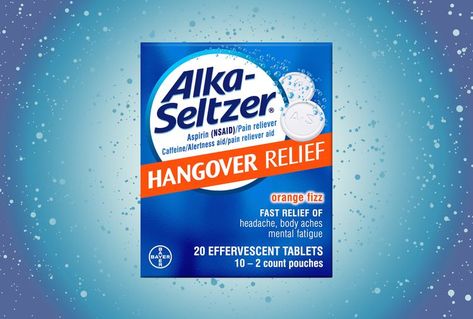 Does Alka-Seltzer Hangover Relief Really Work? Here’s What the Experts Say Homemade Ginger Tea, Hangover Symptoms, Hangover Prevention, Alka Seltzer, Body Fluid, Fiber Rich Foods, Body Ache, Sports Drink, Helping People