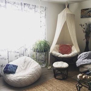 Did some Pier1 Christmas shopping for myself. It's so cozy. I love  the sand color fuzzy cushions. ☺️ I'm glad I waited till yesterday. Everything was 30% off. #pier1imports #papasanrockingchair #beanbag #huntingtonbeach Canopy With Lights, Papasan Chair Frame, Bed Canopy With Lights, Soft Chair, Office Chair Design, Bed Canopy, Papasan Chair, Comfortable Bedroom, Indoor Patio Furniture