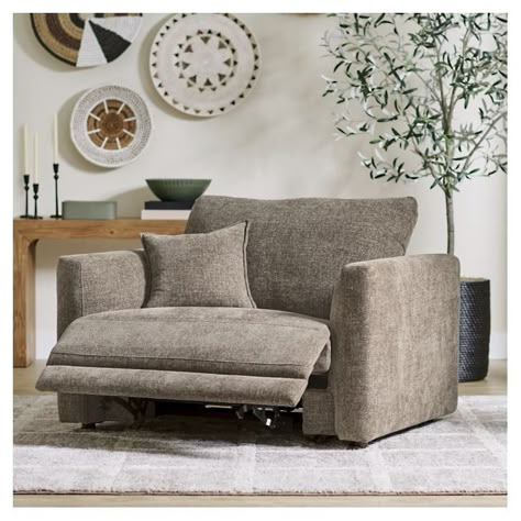 Tristan Power XL Recliner Chair And A Half Recliner, Den Furniture Ideas, Design Your Own Room, Stylish Recliners, Oversized Recliner, Recliner Sofas, Reclining Chairs, Modern Recliner, Living Room Recliner