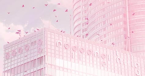 Gif Kawaii, Anime City, Cute Banners, Banner Gif, Anime Gifs, Pastel Pink Aesthetic, Anime Gifts, Aesthetic Gif, Pastel Aesthetic