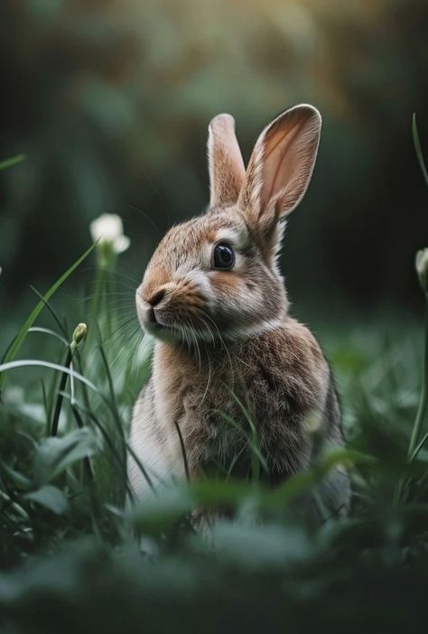 Draw Rabbit, Rabbit Photography, Wild Bunny, Bunny Photo, Rabbit Pictures, Wild Animals Photos, Spring Animals, Rabbit Painting, Bunny Drawing