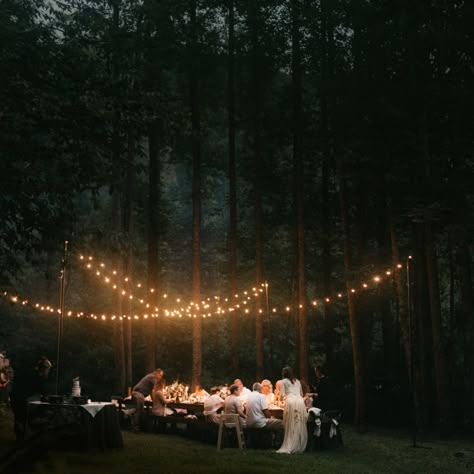 New Years Eve Camping Ideas, Backyard New Years Eve Party, Outdoor New Years Eve Party Ideas, Outdoor Decorations Ideas, Wedding Venues North Carolina, Unique Decorations, Woodsy Wedding, Asheville Wedding, Nye Party