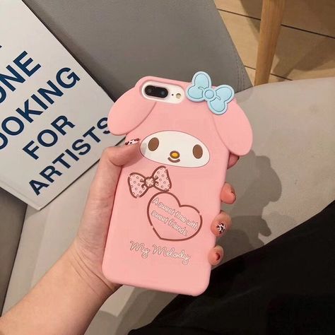 3D Japanese Cute Cartoon American Melody Cinnamoroll Silicone | Etsy Bunny Mobile, Kawaii Iphone Case, Kawaii Phone, Cartoon Heart, Kawaii Phone Case, Yellow Iphone, White Iphone, Pink Iphone, Cartoon Dog