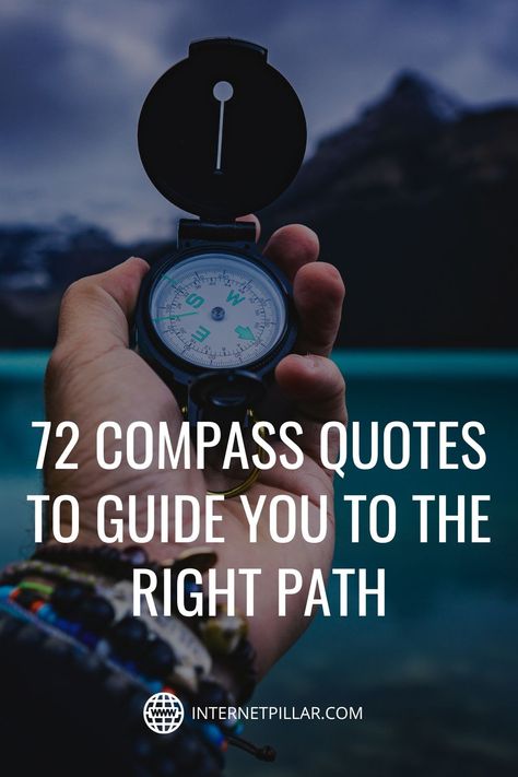 72 Compass Quotes to Guide You To The Right Path - #quotes #bestquotes #dailyquotes #sayings #captions #famousquotes #deepquotes #powerfulquotes #lifequotes #inspiration #motivation #internetpillar Compass Tattoo Quotes, Compass Quotes Direction Life, Compass Sayings Quotes, Quotes About Direction In Life, Compass Engraving Quotes, Compass Sayings, Compass Quotes Love, Compass Tattoo With Quote, Compass Quotes Inspirational