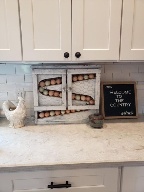 Fresh Egg Holder Wooden Egg Storage Custom Egg Display Egg | Etsy in 2022 | Egg storage, Egg holder, Wooden eggs Countertop Egg Holder, Egg Counter Storage, Chicken Egg Organizer, Countertop Egg Storage, Fresh Eggs Storage, Diy Fresh Egg Holder, Counter Egg Storage, Egg Storage Ideas, Diy Egg Holder