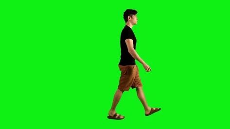 A Young Man Walking Relaxed Over A Green Screen, Casual Look, Average Speed. #AD ,#Walking#Relaxed#Man#Young Walking Cartoon, Walking Gif, Green Screen Footage, Cartoon Download, Effects Animation, Walking Man, Health Guru, Animation Cartoon, Free Footage