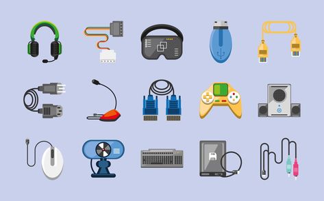 computers peripherals devices Computer Peripherals, Mobile Wallpaper, Vector Art, Computer, Clip Art, For Free, Quick Saves