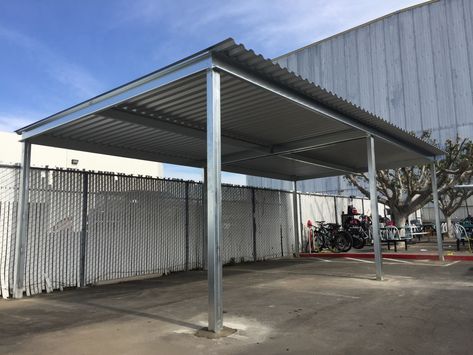 Free Standing Carport, Metal Carport Kits, Modern Carport, Carport Patio, Carport Kits, House Awnings, Steel Carports, Carport Canopy, Car Shelter