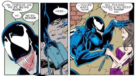 Venom: Lethal Protector (1993 comic book) Retrospective Review - HubPages Venom Lethal Protector, Venom Comic, Lethal Protector, Creepy Comics, Top 10 Anime, Symbiote Spiderman, Venom Spiderman, Comic Book Villains, Superhero Memes