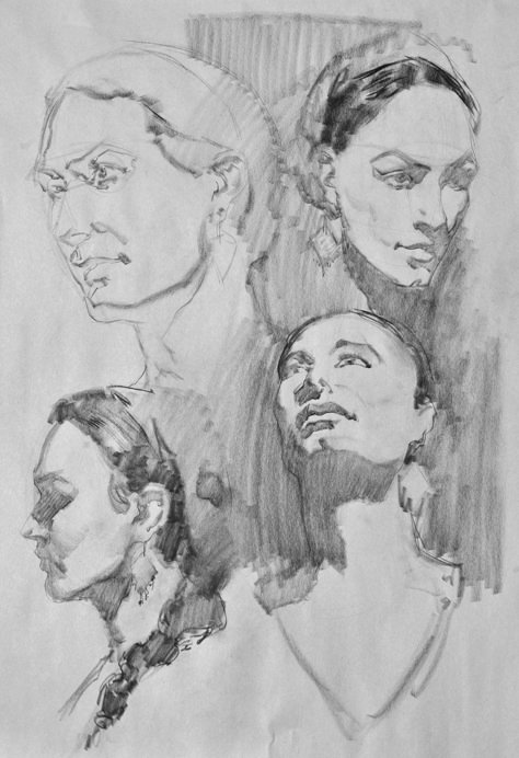 Watts Atelier of the Arts: Photo Watts Atelier, Anatomy Sketches, Arte Sketchbook, Portrait Sketches, Sketchbook Inspiration, Anatomy Art, Drawing Tutorials, Art Studies, Life Drawing