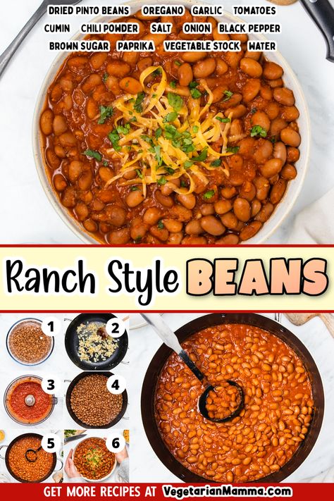 Diy Ranch Style Beans, Canned Ranch Style Beans Recipes, Homemade Ranch Style Beans, Chili Recipe With Ranch Style Beans, Recipes With Ranch Style Beans, 7 Can Chili Recipe, Ranch Style Beans Chili Recipe, Ranch Style Beans Recipe Ideas, 7 Can Chili