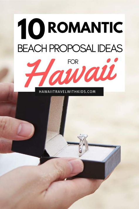 Hawaii Proposal Ideas, Proposal Ideas In Hawaii, Marriage Proposal Ideas Beach, Rose Beach Proposal, Beach Proposal Ideas, Hawaii Proposal, Marriage Proposal Beach, Hawaii Tips, Hawaii Itinerary