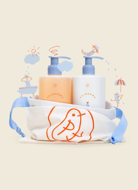 Baby Brand Identity, Kids Package Design, Body Wash Packaging, Playful Packaging, Baby Body Wash, Shampoo Packaging, Washing Soap, Baby Products Packaging, Bottle Design Packaging