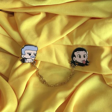 Yank My Chain Enamel Pin Set, perfect for the punk rock fan in your life! #enamelpins #punkrock . #Loki_Merch #Marvel_Man #Loki_Funny #Loki_Imagines Loki Merch, Enamel Pin Design, Loki Funny, Marvel Man, Loki Imagines, Oki Doki, Anime Villians, Pin Design, You're My Favorite