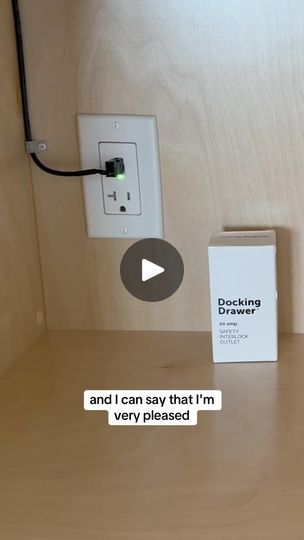 80K views · 121 comments | Canadian kitchen game-changer! Adam’s Docking Drawer install powers appliances safely inside cabinets. 🇨🇦🔋

Adam had been waiting years for a Canadian code-compliant solution 🇨🇦💡 for adding power inside cabinets. His suppliers were only able to provide him a 10 amp solution when he needed 20 amps to safely power small appliances.

Adam installed two 20 amp Safety Interlock Outlets with Corner Mount Limit Switches to create this appliance garage.

⚡ The Corner Mount Limit Switch mounts in the corner of a cabinet and senses the door position, de-energizing the outlet and connected devices when the cabinet door is closed. Docking Drawer Safety Interlock Outlets are cETL certified for use in Canada.

Here’s what Adam added: 
“Even after I read that your product Green Kids Rooms, Docking Drawer, Vintage Trailer Remodel, Appliance Garage, Inside Cabinets, Kitchen Games, Vintage Campers, Trailer Remodel, Vintage Trailer