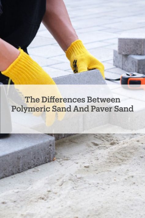 When designing your patio or walkway, #sand is an integral part of the process. We found the differences between paver sand and polymeric sand to help you choose the best for your project! Polymeric Sand Diy, Polymeric Sand Pavers, Sand Backyard, Sealing Pavers, Sand Patio, How To Lay Pavers, Paver Sand, Polymeric Sand, Brick Sidewalk