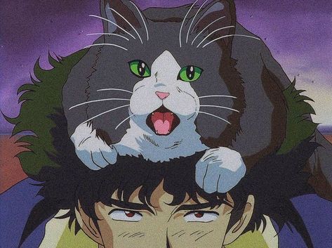 Cowboy Bebop, A Cat, Cowboy, Green